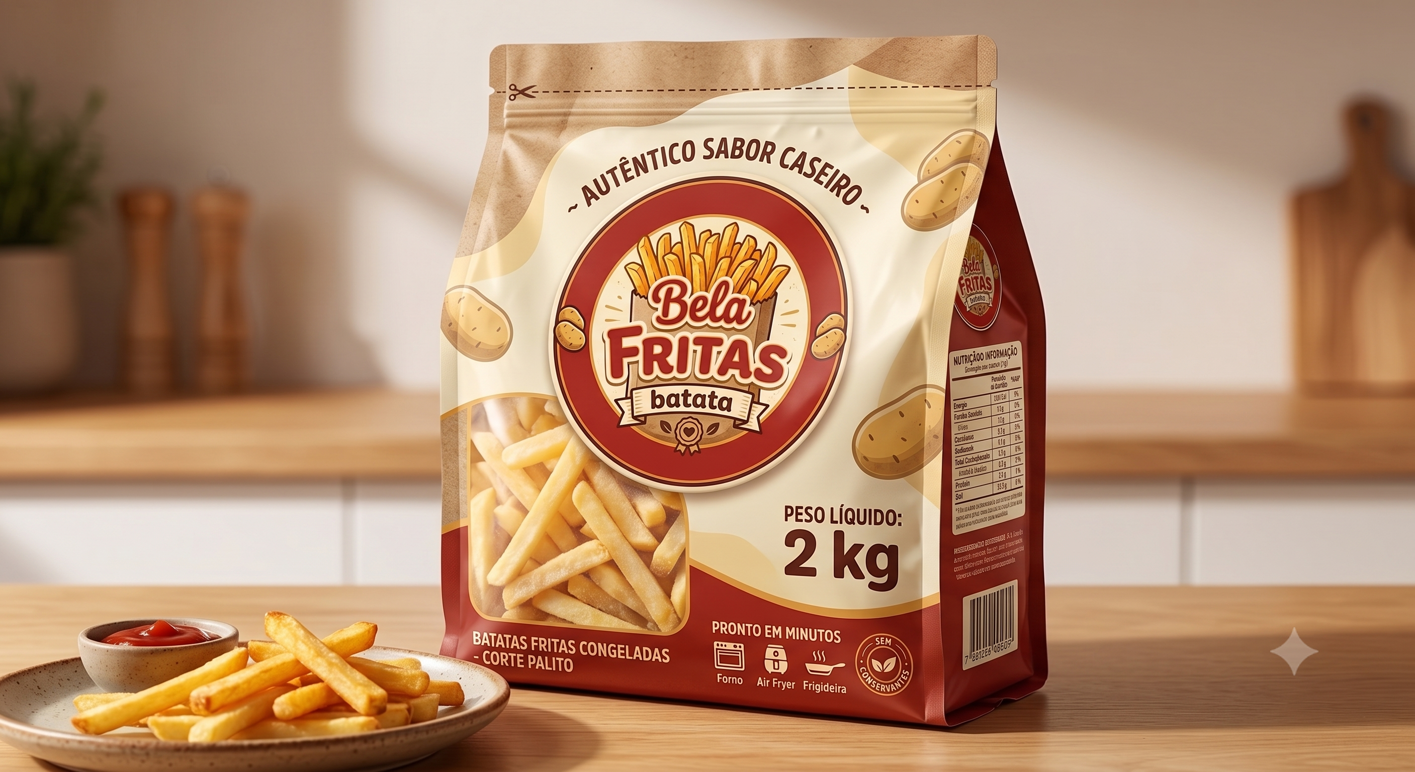 Embalagem Bela Fritas
